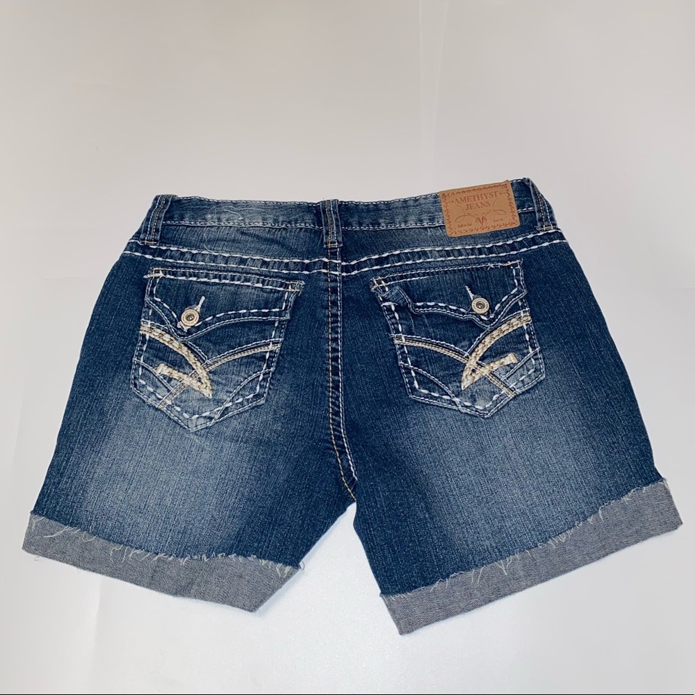 Amethyst Cuff Jean Shorts